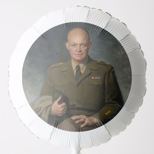 General Dwight Eisenhower 5 Star Painted Portrait Balloon