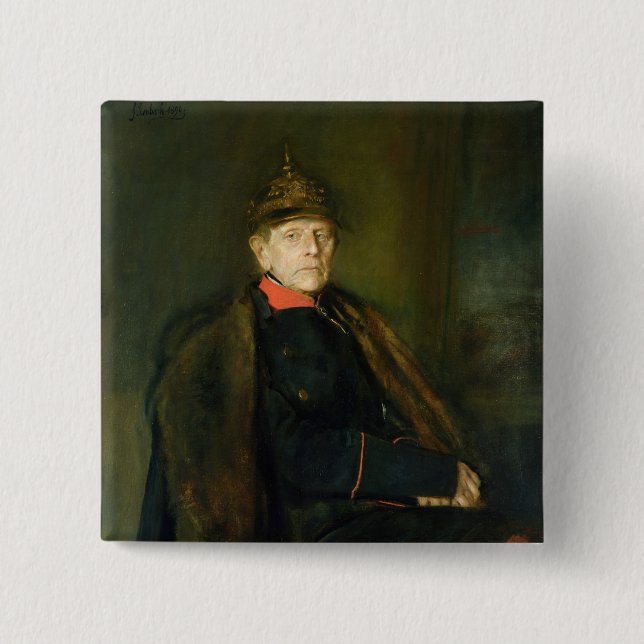 General Fieldmarshal Helmuth Graf von Moltke Pinback Button (Front)