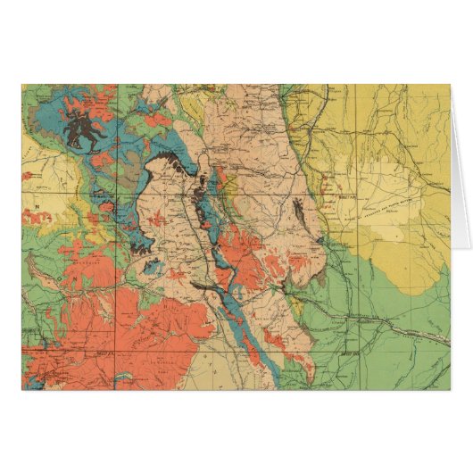 General Geological Map of Colorado Cards (Front Horizontal)