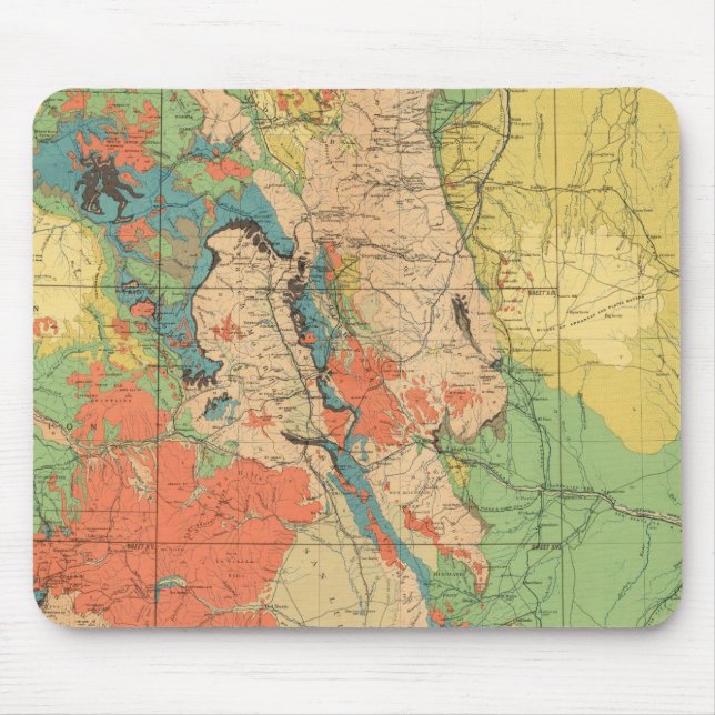 General Geological Map of Colorado Mouse Pad (Front)