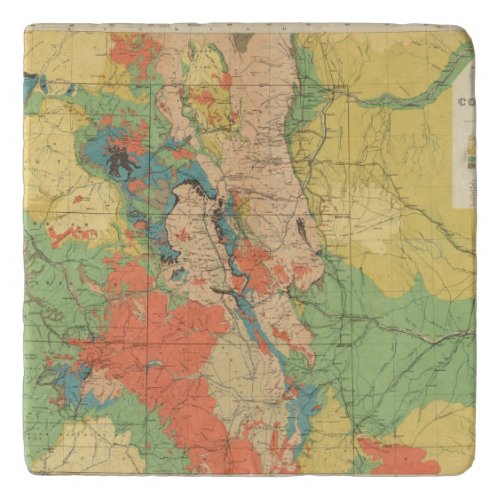 General Geological Map of Colorado Trivet