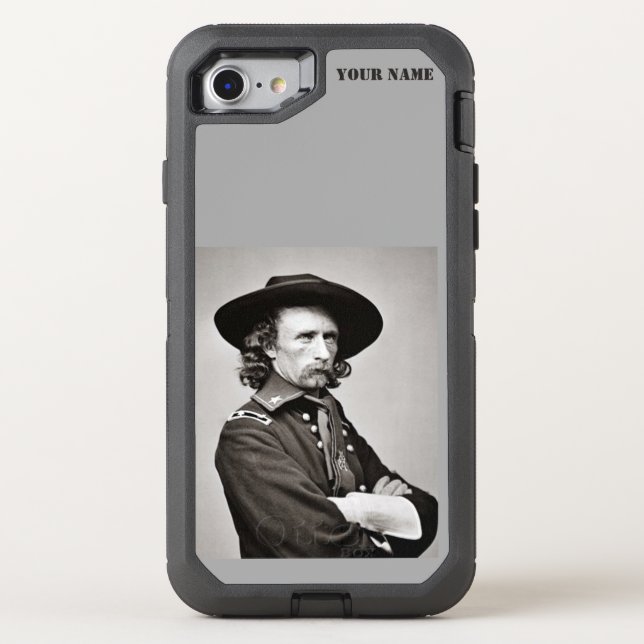 GENERAL GEORGE ARMSTRONG CUSTER OTTERBOX iPhone CASE (Back)