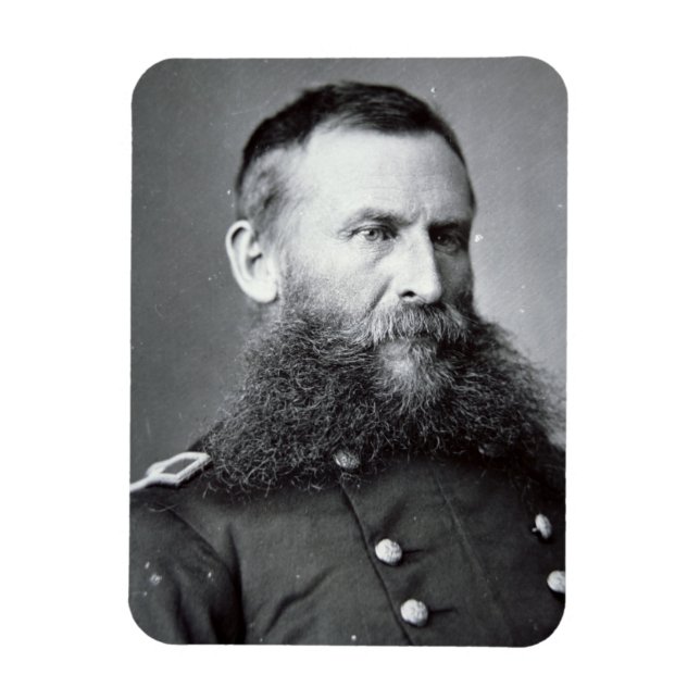 General George Crook (b/w photo) Magnet (Vertical)
