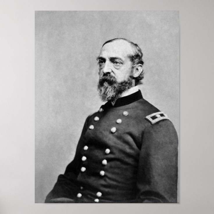 General George Meade Civil War Portrait Poster 