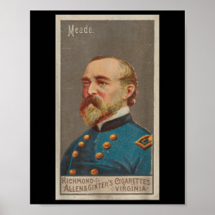 General George Meade Portrait (1888)  Poster
