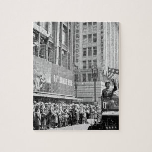 General George S. Patton acknowledging_War image Jigsaw Puzzle