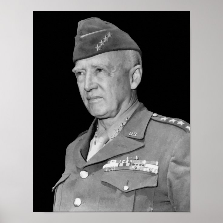 General George S. Patton Poster | Zazzle