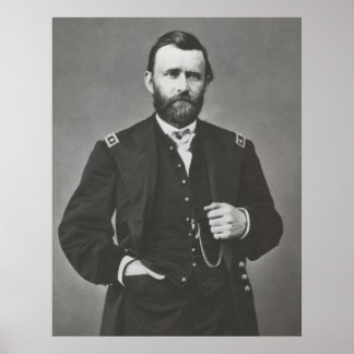 General Grant During The Civil War Poster
