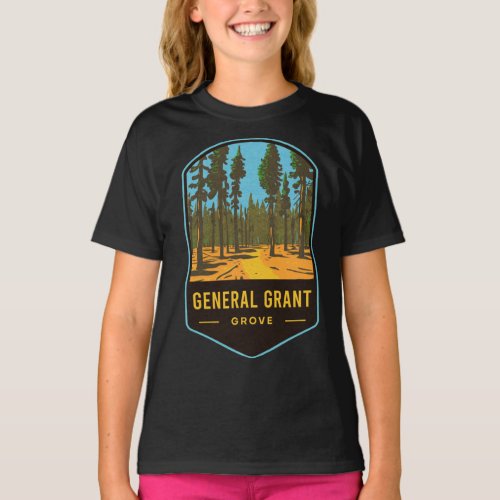General Grant Grove Kings Canyon National Park T_Shirt