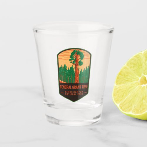 General Grant Tree King Canyon National Park Shot Glass