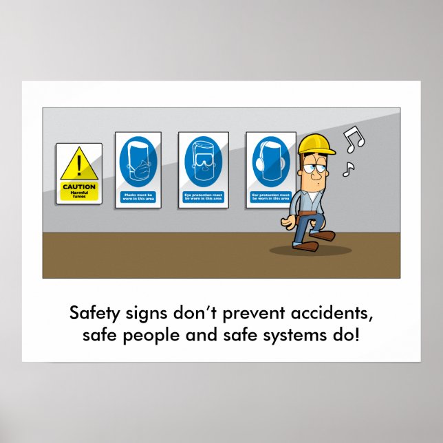 General Health & Safety Refresher 001 Poster (Front)