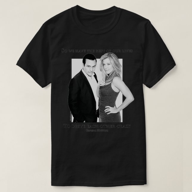 General Hospital Sonny and Carly  T-Shirt (Design Front)