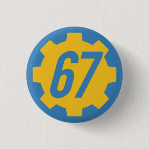 General Issue Vault 67 (variant)  Button