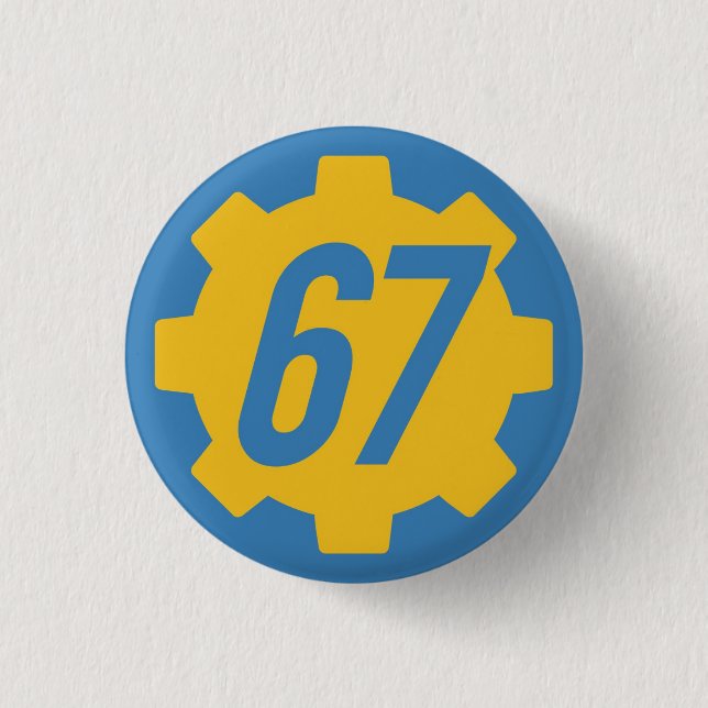 General Issue Vault 67 (variant)  Button (Front)