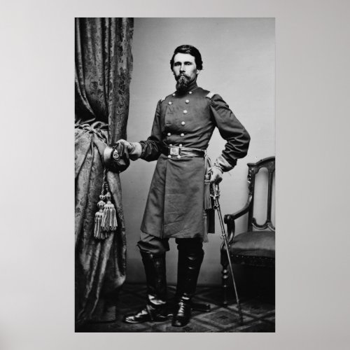 General James Jourdan _ Civil War Poster