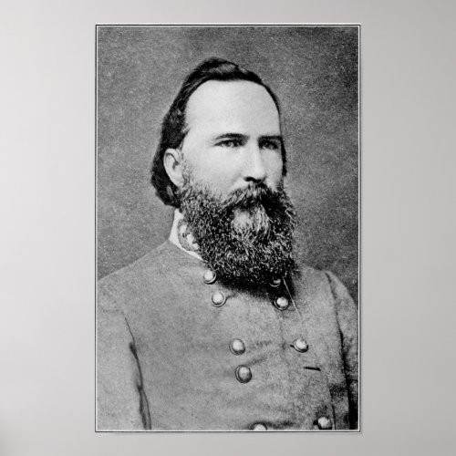 General James Longstreet Poster