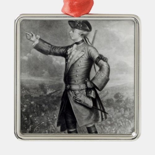 General James Wolfe Metal Ornament