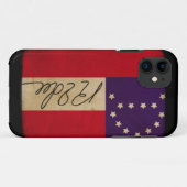 General Lee Headquarters Flag with Signature Case-Mate iPhone Case (Back (Horizontal))