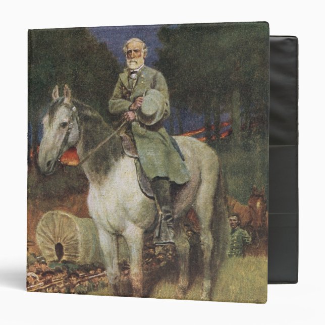 General Lee on his Famous Charger, 'Traveller' Binder (Front/Inside)