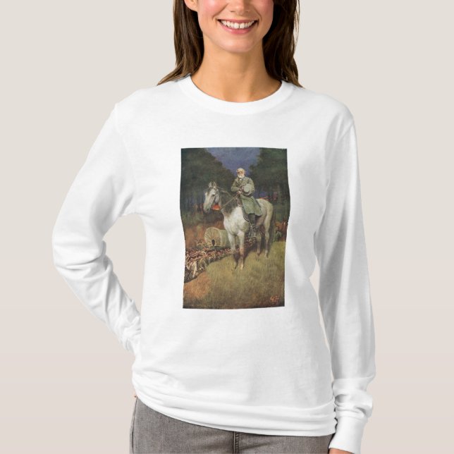 General Lee on his Famous Charger, 'Traveller' T-Shirt (Front)