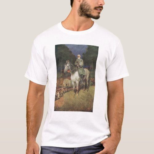 General Lee on his Famous Charger Traveller T_Shirt