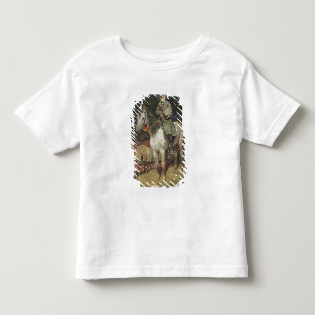 General Lee on his Famous Charger, 'Traveller' Toddler T-shirt (Front)
