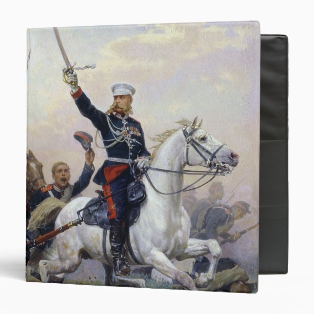 General M.D. Skobelev  in the Russian-Turkish 3 Ring Binder (Front/Inside)