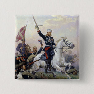 General M.D. Skobelev in the Russian-Turkish Button