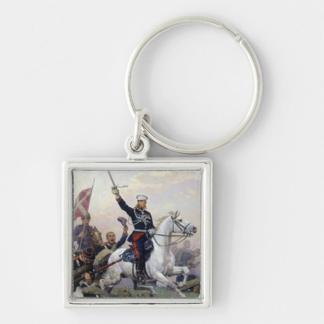 General M.D. Skobelev  in the Russian-Turkish Keychain (Front)