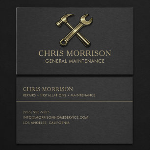 General Maintenance Professional Business Card