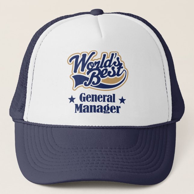 General Manager Gift Trucker Hat (Front)
