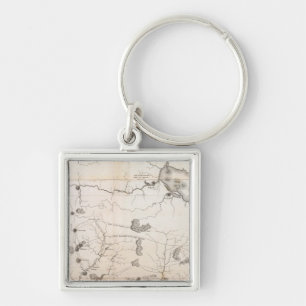 General Map of the Course of the Ohio Keychain