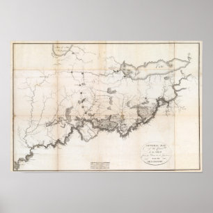 General Map of the Course of the Ohio Poster