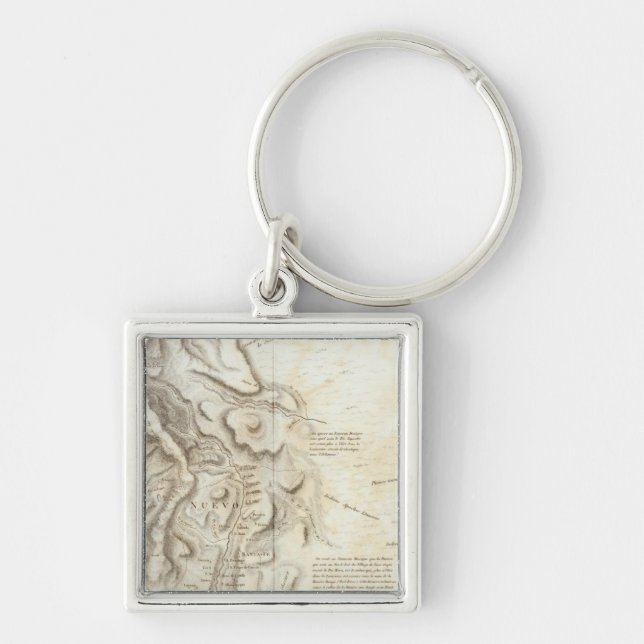 General map of the Kingdom of New Spain Keychain (Front)