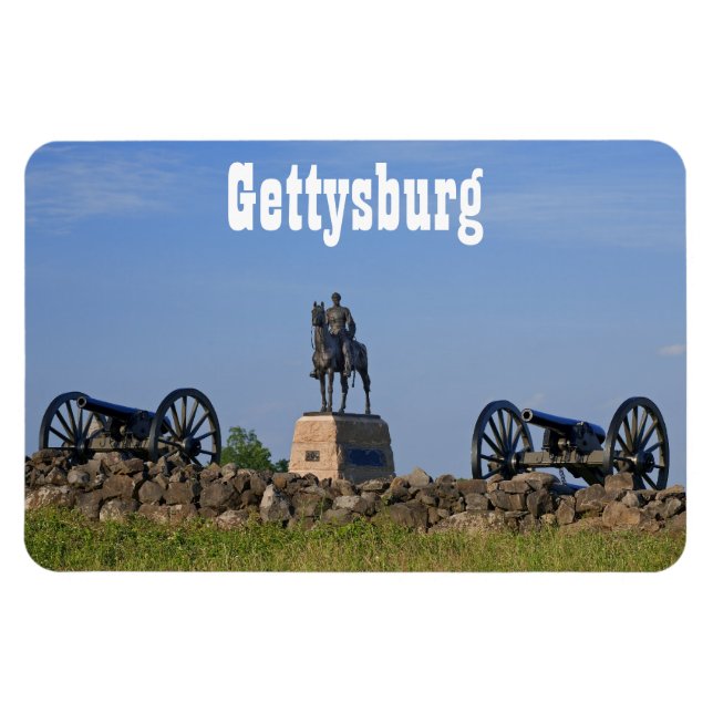 General Meade at Gettysburg Premium Magnet (Horizontal)