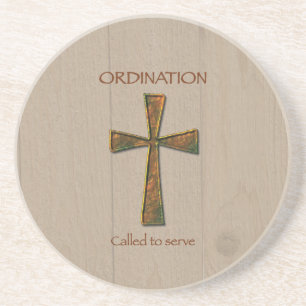 General Ordination Congratulations, Metal Design C Drink Coaster