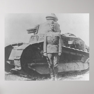 General Patton During WW1 Poster
