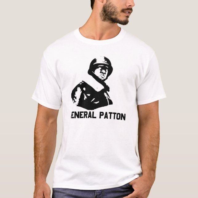 General Patton WW2 General George S. Patton T-Shirt (Front)
