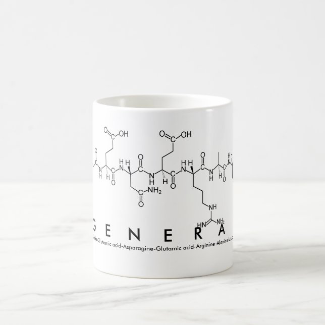 General peptide name mug (Center)