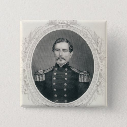General Pierre Gustave Toutant Beauregard Button