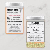 GENERAL PRACTIONER Appointment Reminder  Business Card