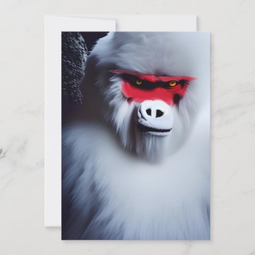 General Purpose Yeti Card Invitation