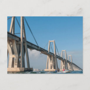 General Rafael Urdaneta Bridge Maracaibo Venezuela Postcard