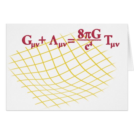General Relativity Cards (Front Horizontal)