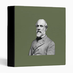 General ⚔️🎩 Robert E. Lee Army Civil War USA Binder