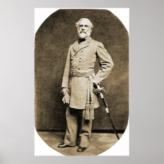 General Robert E. Lee in 1863 Print