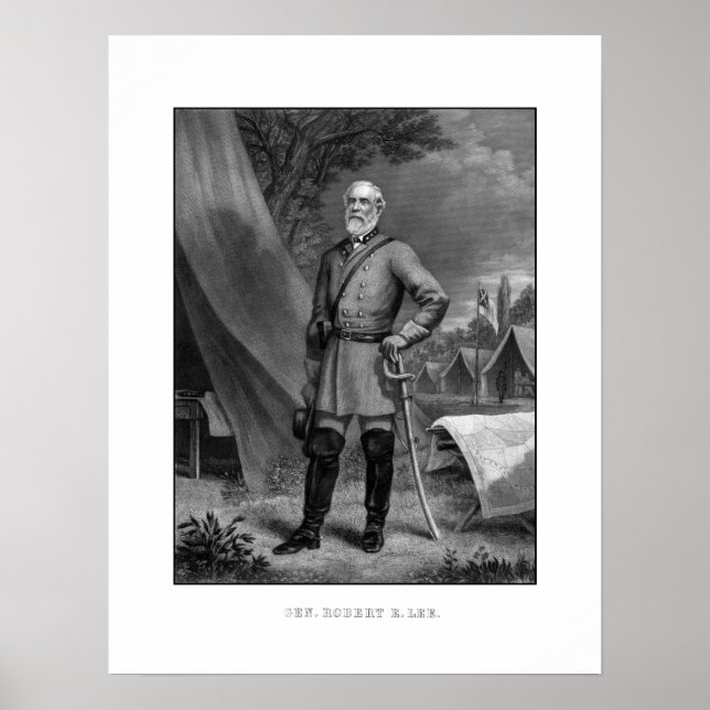 General Robert E. Lee Poster (Front)