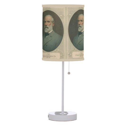 General Robert E. Lee Table Lamp (Left)