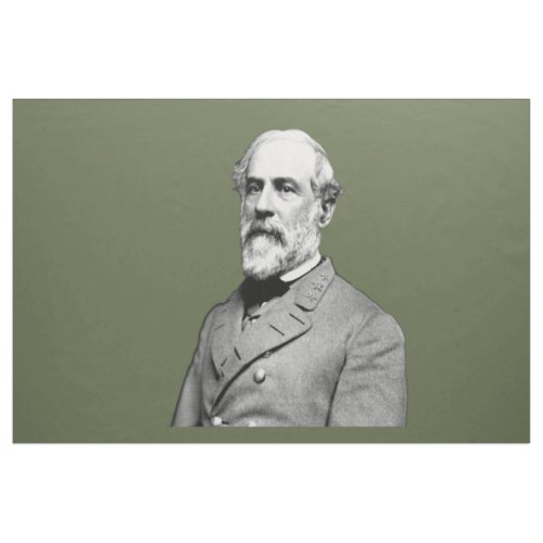 General Robert E Lee USA Army Green Fabric