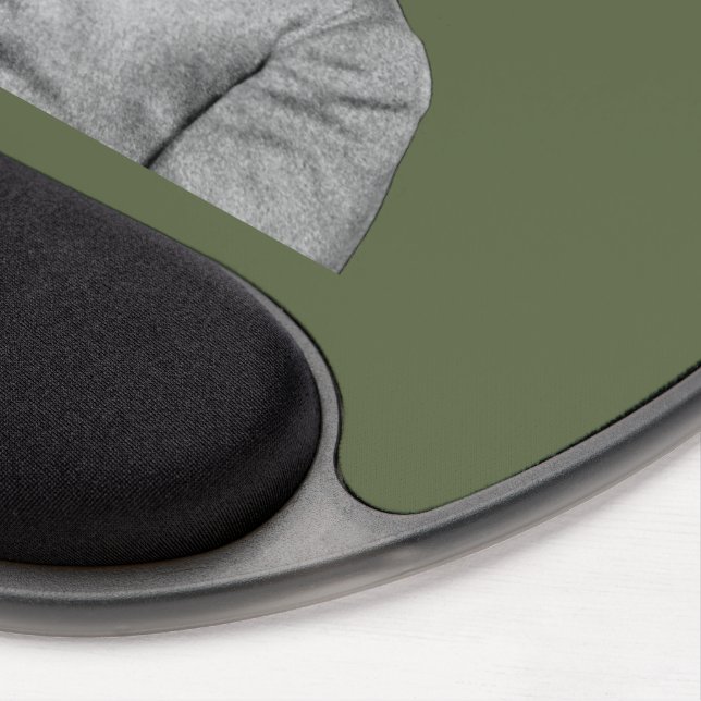 General Robert E. Lee USA Army Green Gel Mouse Pad (Right Side)